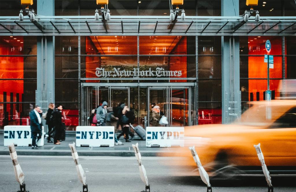 New York Times reicht Klage ein